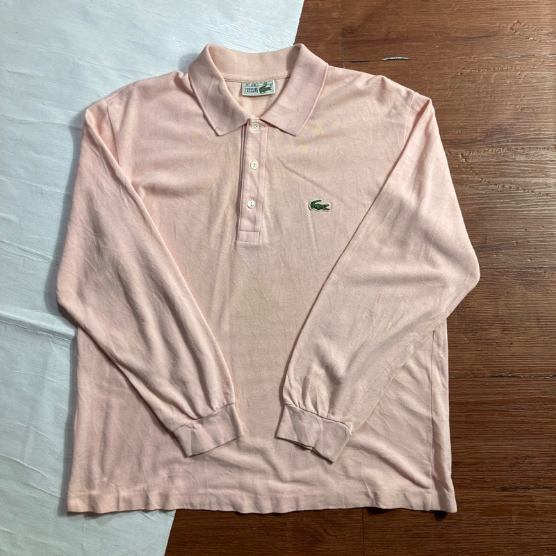 Polo Shirt Rugby Lacoste Pink Second Original