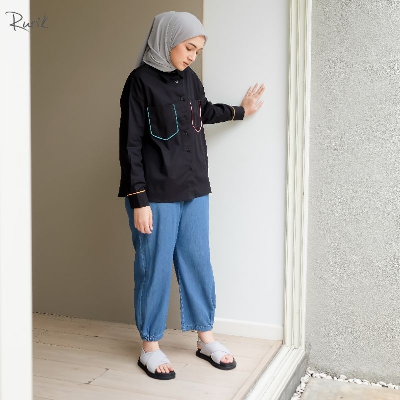 [RURIK] NAEE SHIRT KEMEJA BLOUSE POLOS