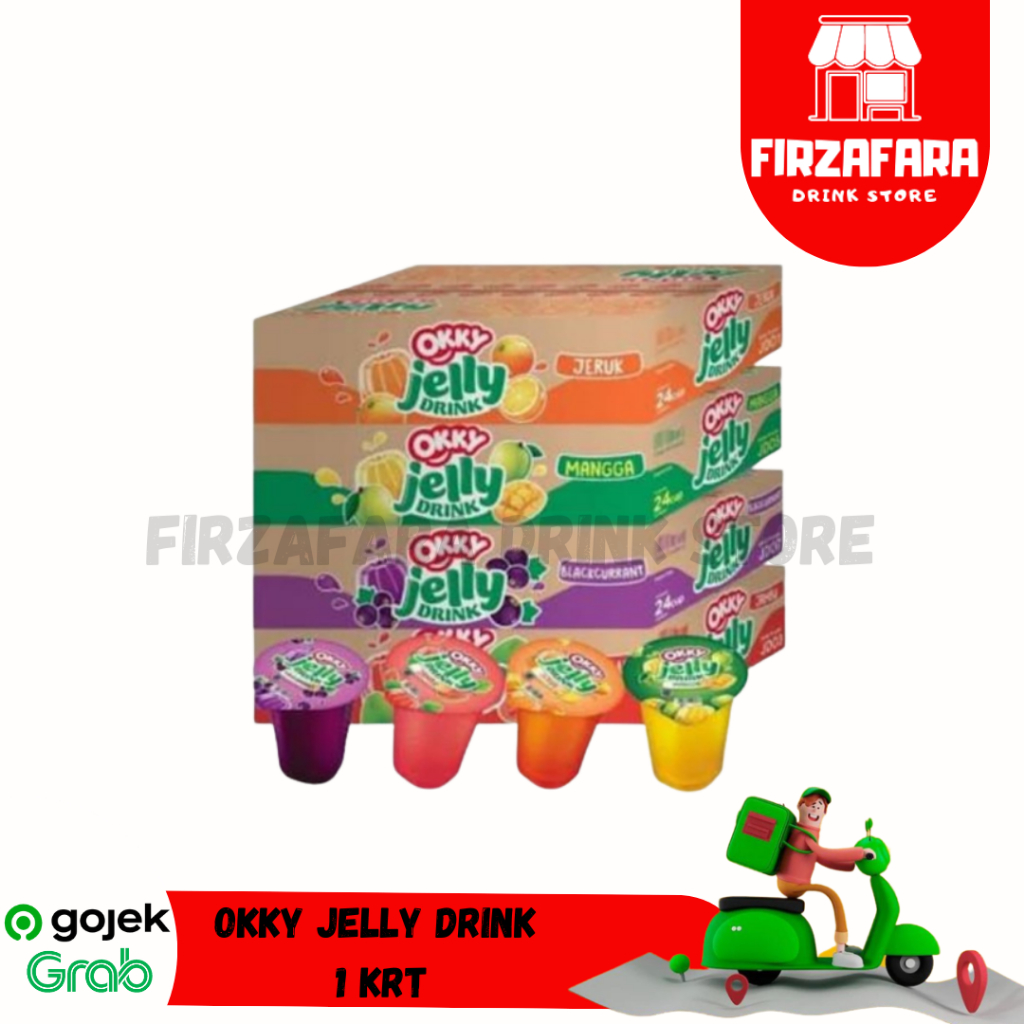 

(READY SURABAYA) OKKY JELLY DRINK 150ML 1DUS ISI 24CUP