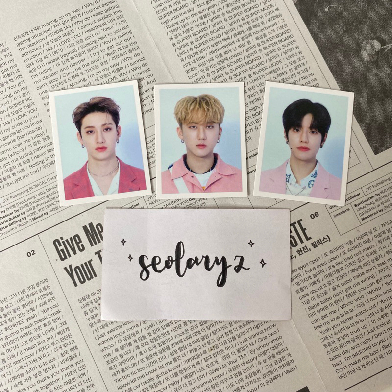 [READY] Stray Kids ID Picture Photo Fankit 2nd Gen Chocolate Factory Lovestay Fanmeeting