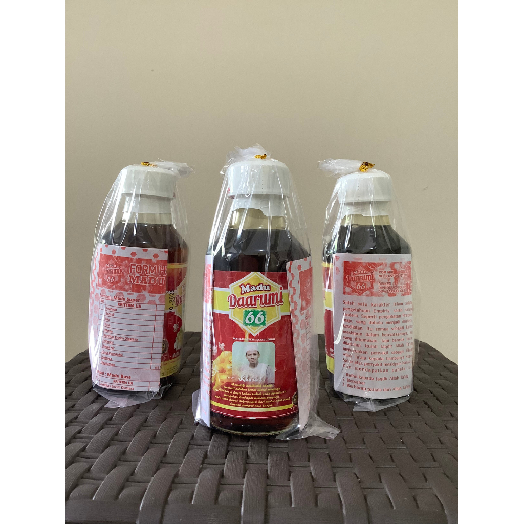 

Madu Merah Mint DARUNI Minuman Herbal 200 gr