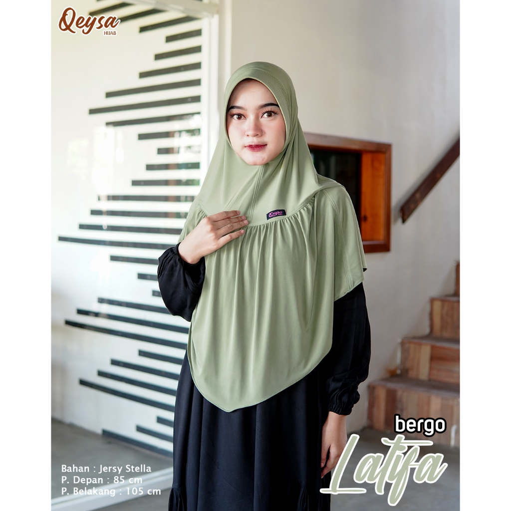 QEYSA - Bergo Latifa Instan Hijab