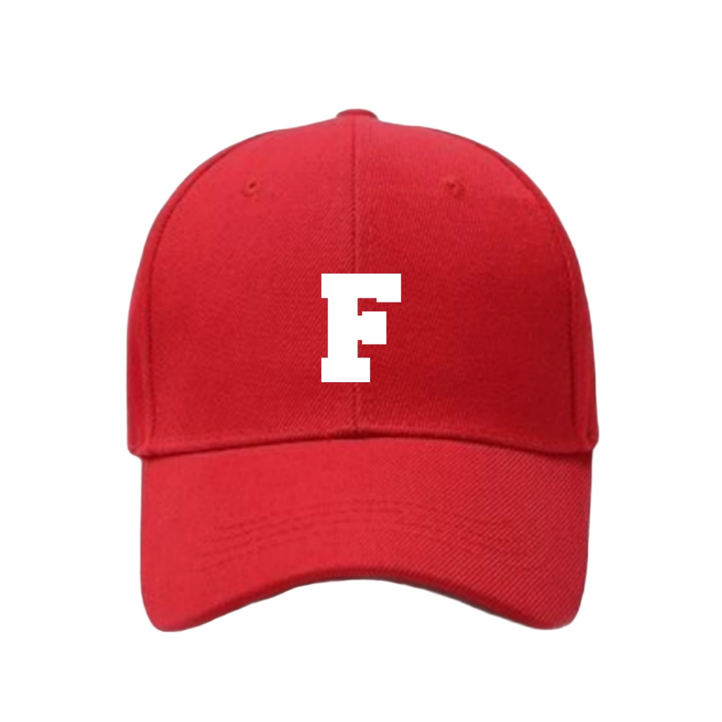 Topi Huruf A Baseballcap Abjad A Teks A Alphabet A Inisial A Warna Hitam Navy Merah Size Ukuran Dewasa Terbaru 2022 Distro Keren