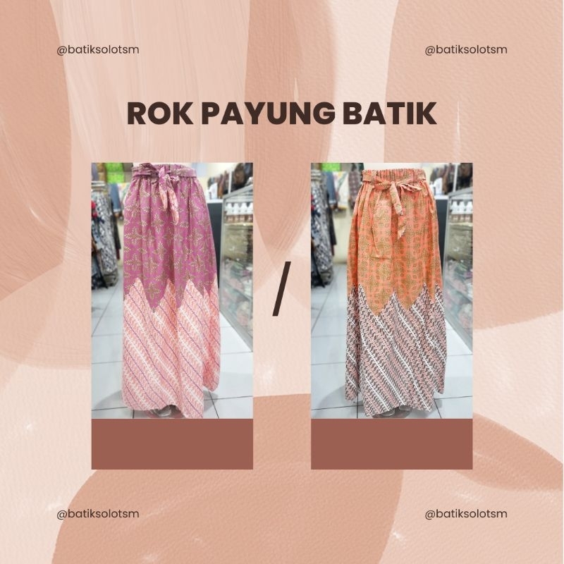 BAWAHAN BATIK MODEL PAYUNG