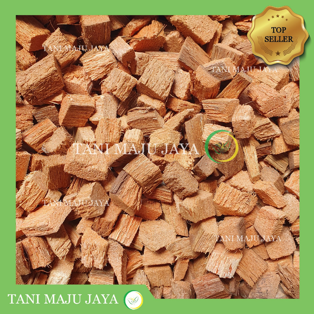 Media Tanam CocoHusk 5L Alas Kandang Reptil cocochip Coco Husk Chips