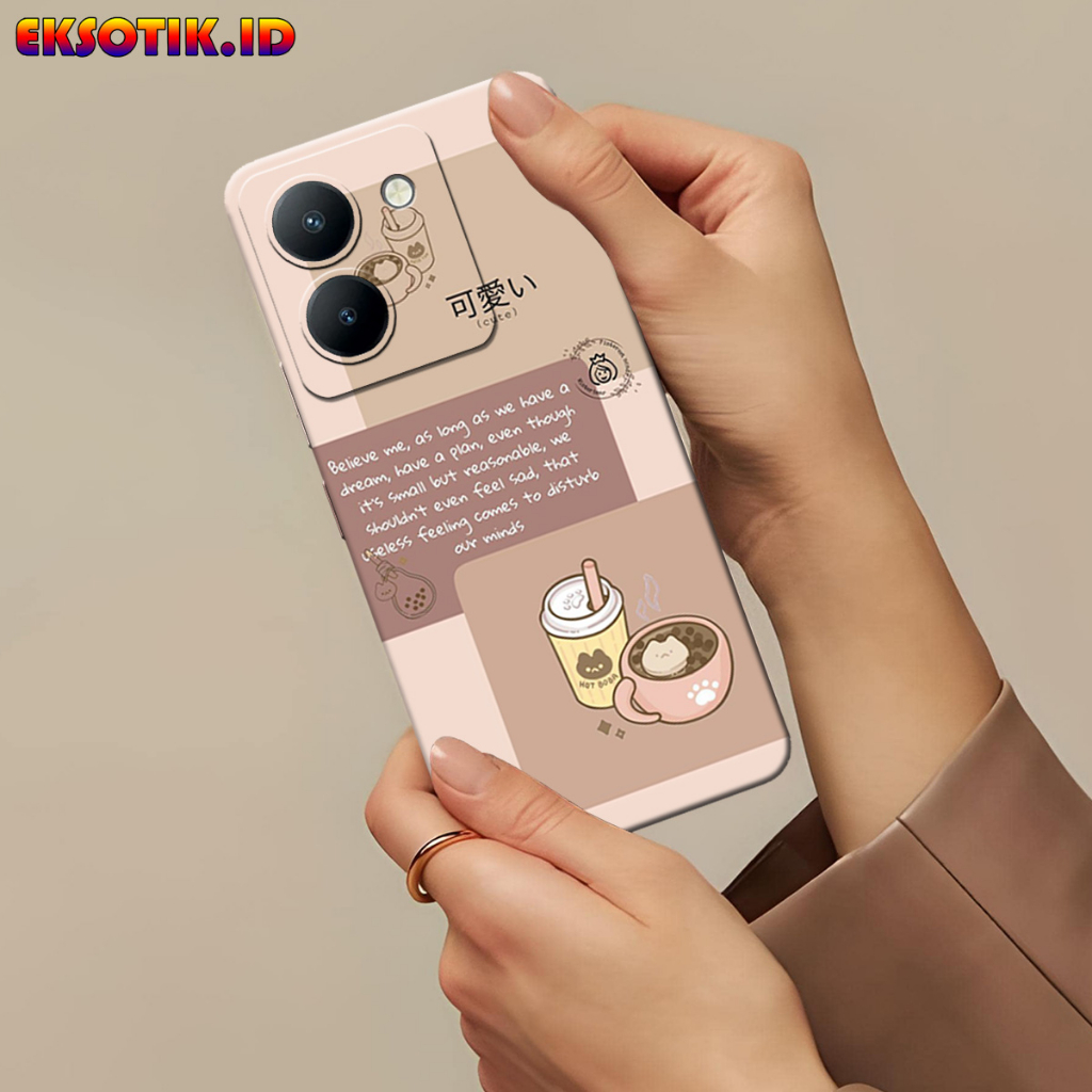 Case VIVO Y36 - Eksotik.id - Casing VIVO Y36 - Fashion Case - CUTE - Skin Handphone - Silikon VIVO Y