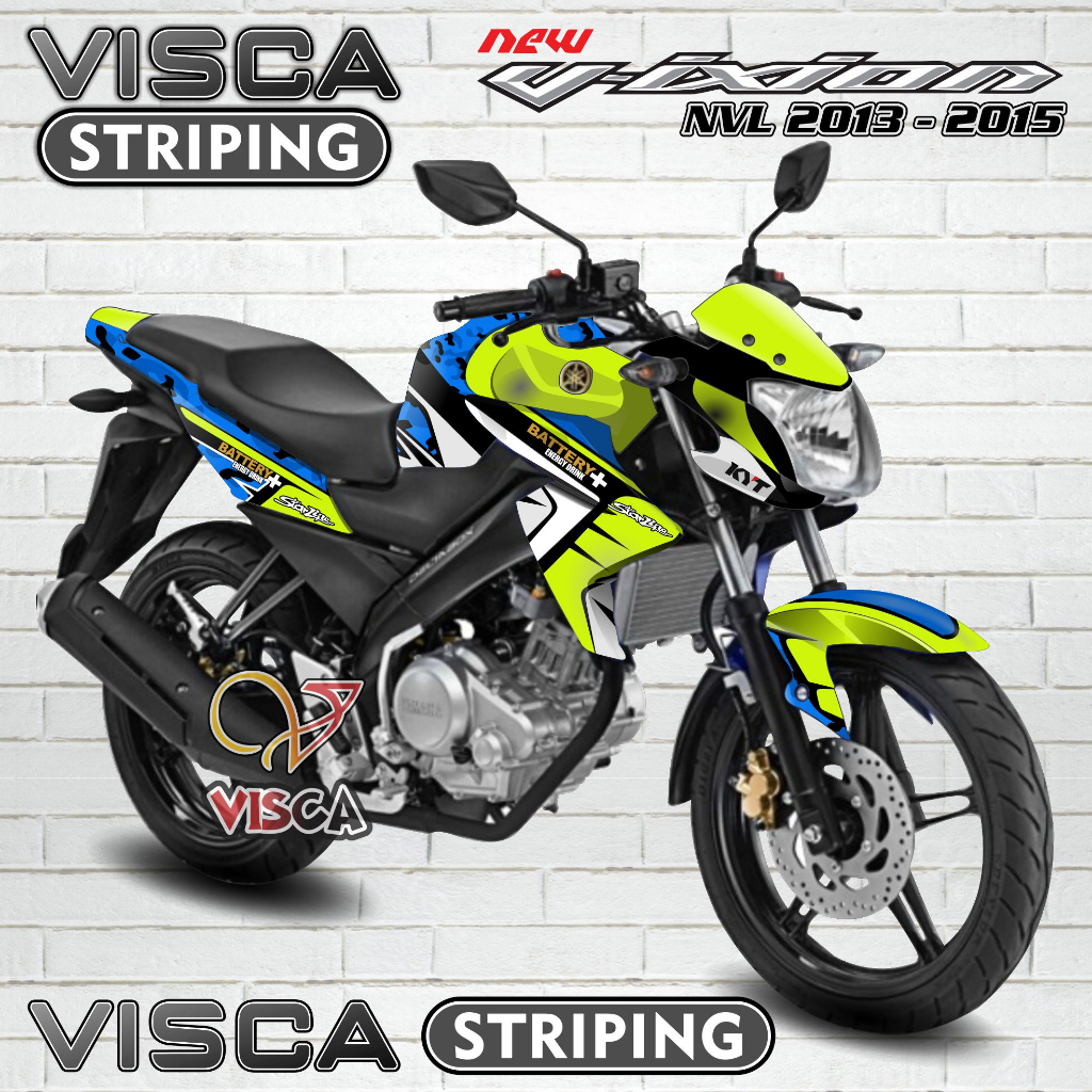 Decal Vixion NVL - Stiker Vixion NVL - Dekal Vixion NVL Full Body - Striping Vixion NVL Variasi - De