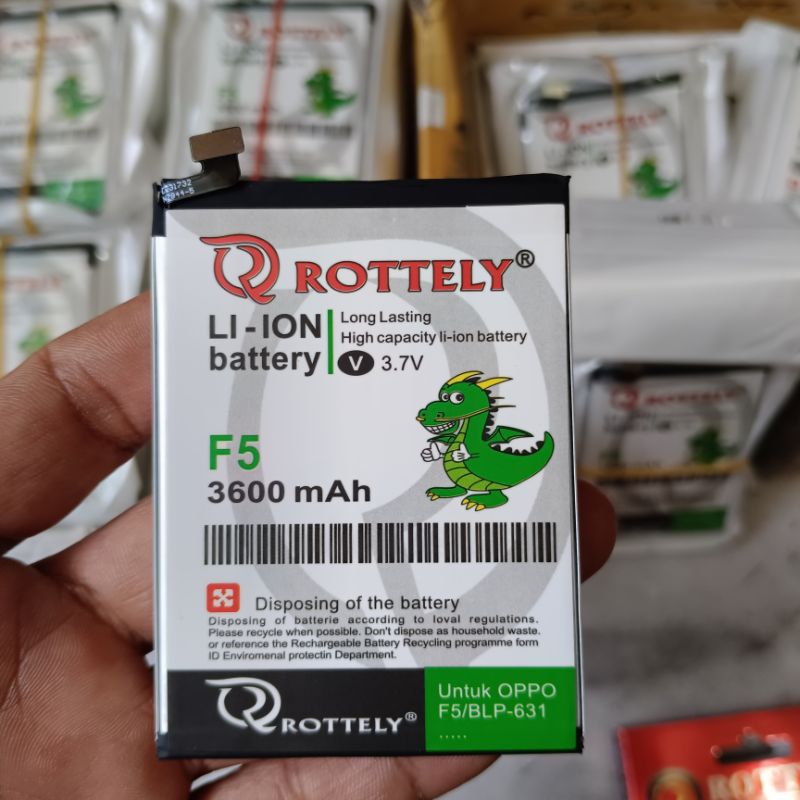 BATERAI OPPO F5 F5 YOUTH/F5 PLUS F3 A77 A73 BLP-631 3600 Mah BATRE BATTERAY BATTERY BATTEREY MEREK R