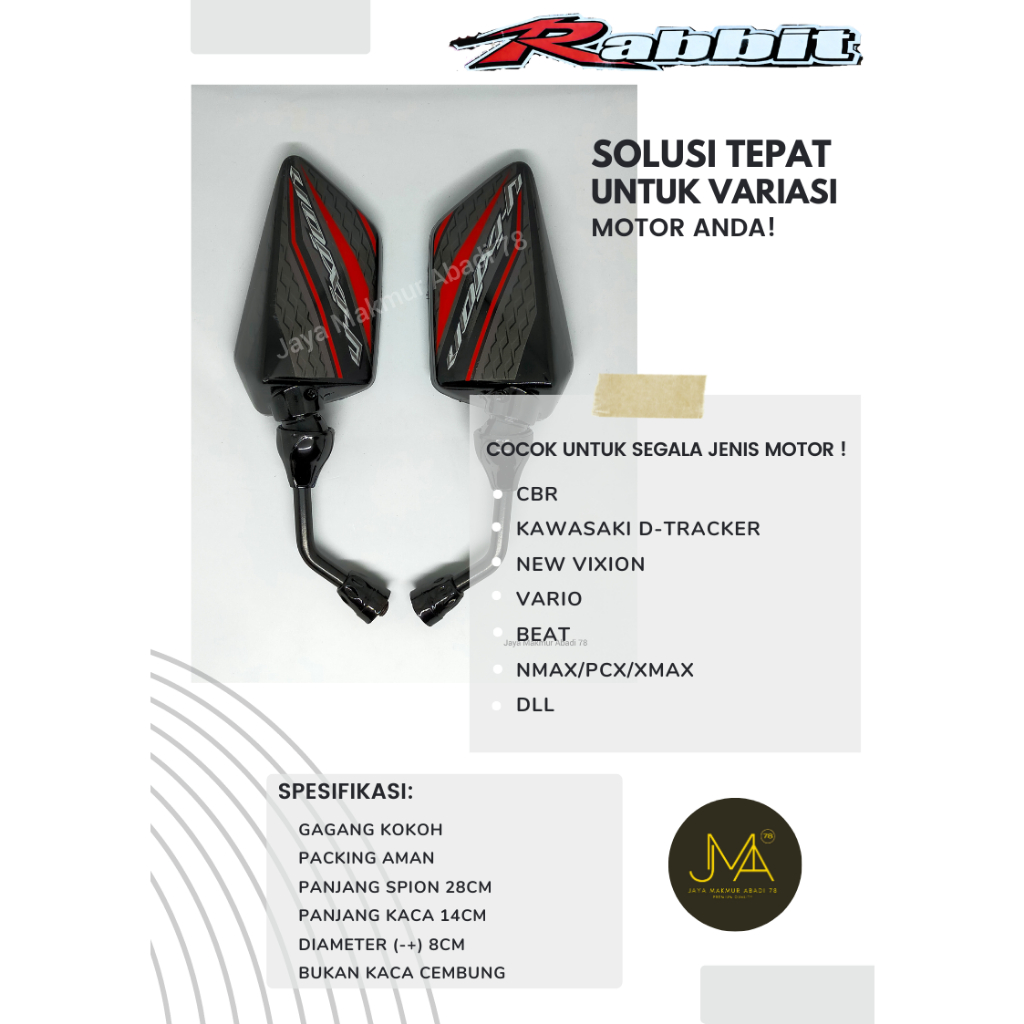 SPION VARIASI VIXION (PNP) YAMAHA