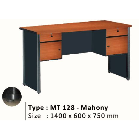 MEJA KIOS MEJA TULIS MEJA KANTOR MEJA KASIR BESAR 1 BIRO MT 128