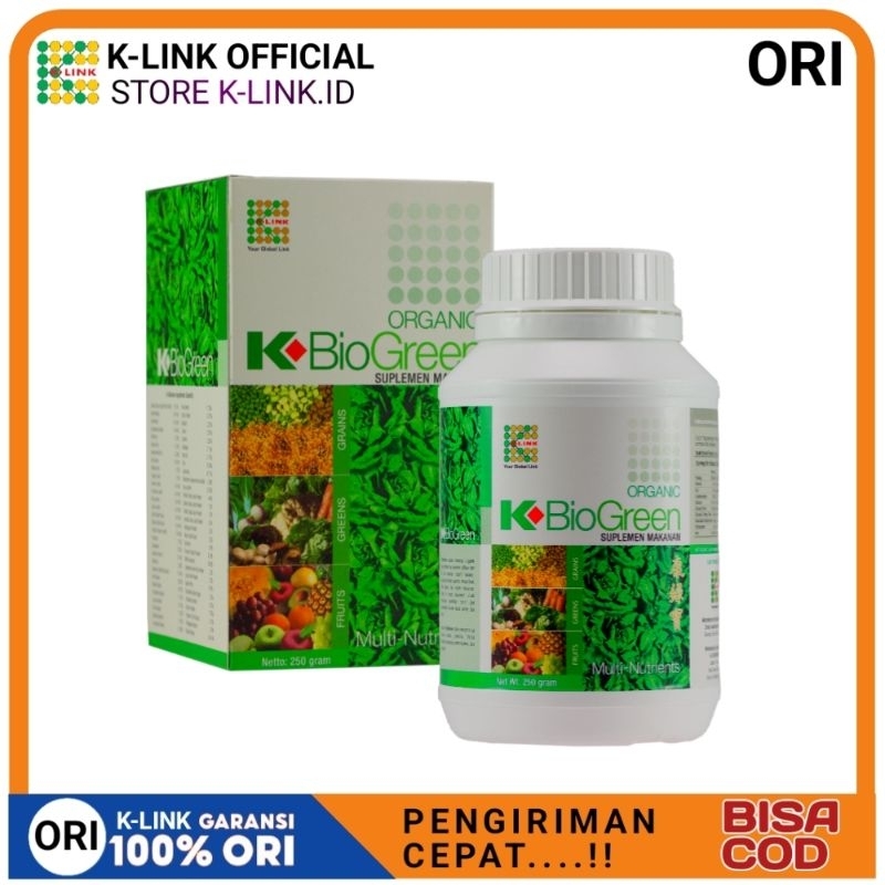 Organic K Biogreen Diet Alami Multi Nutriens BioGreen Original