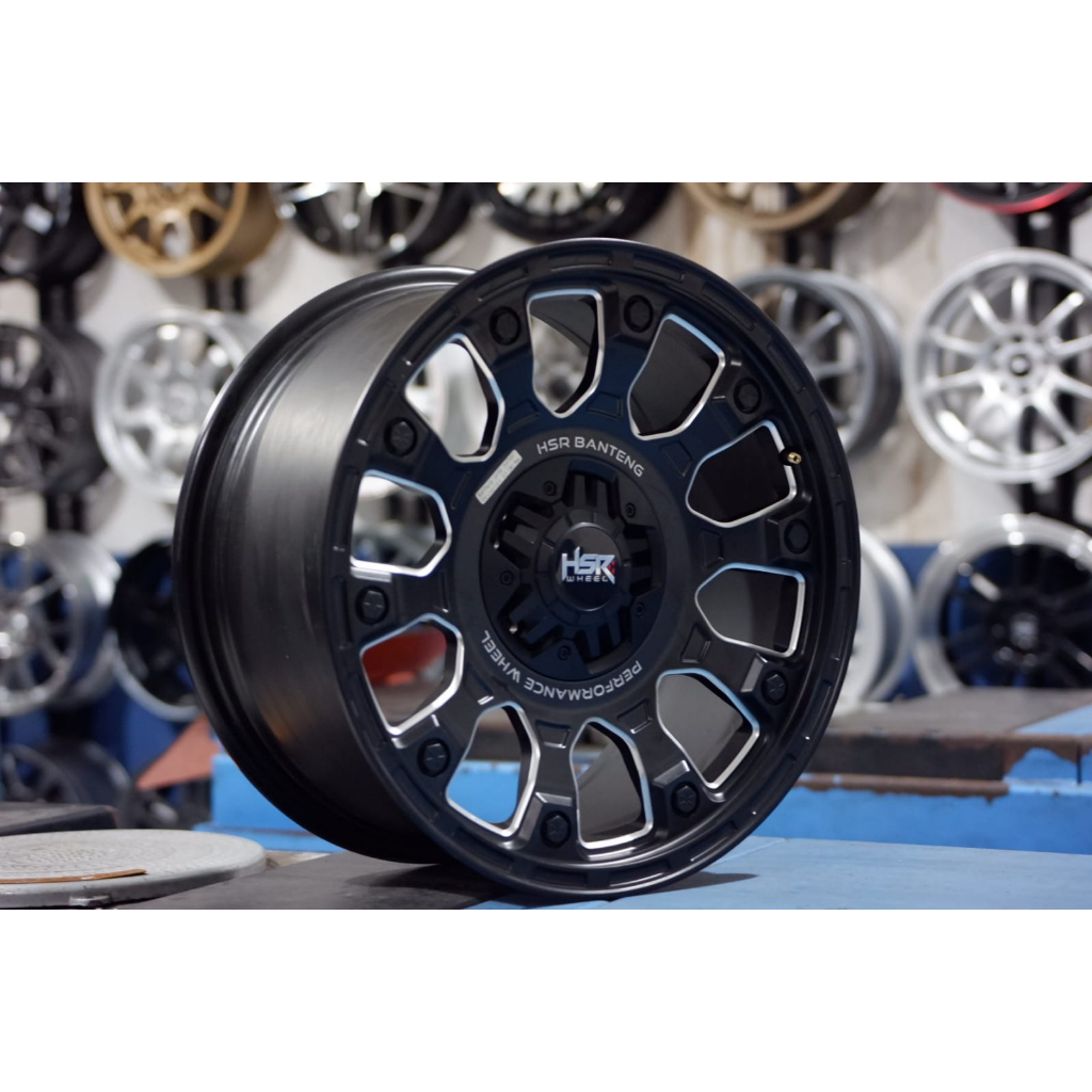 velg mobil ring 20 hsr banteng untuk crv rubicon almaz innova alphard
