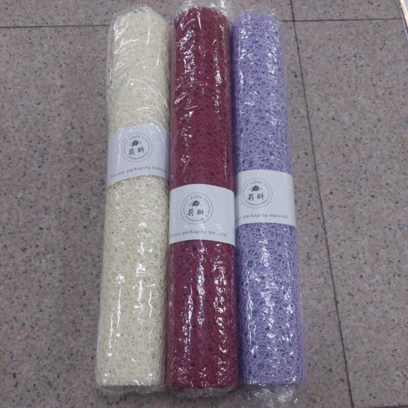 

Jaring Buket Bunga 50cm x 5 Yard / Flower Packaging Jaring