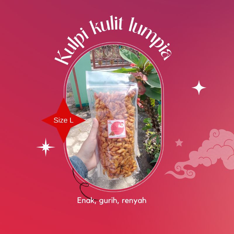 

oo Snack_kulpi (kulit lumpia) ukuran 420-500 (size L)