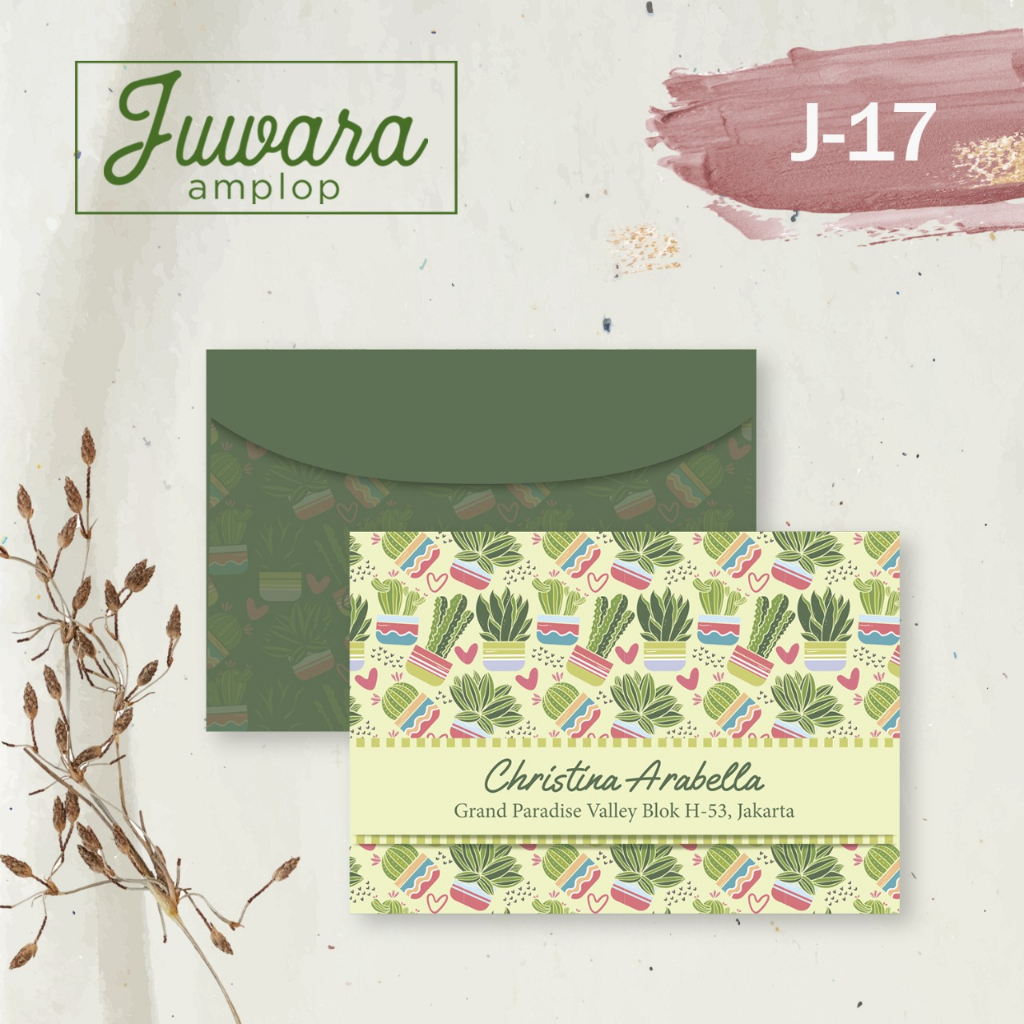 

Amplop Juwara Bermotif Unik dan elegan Seri J17, J18, J19, J21, J22, J23 Harga Murah