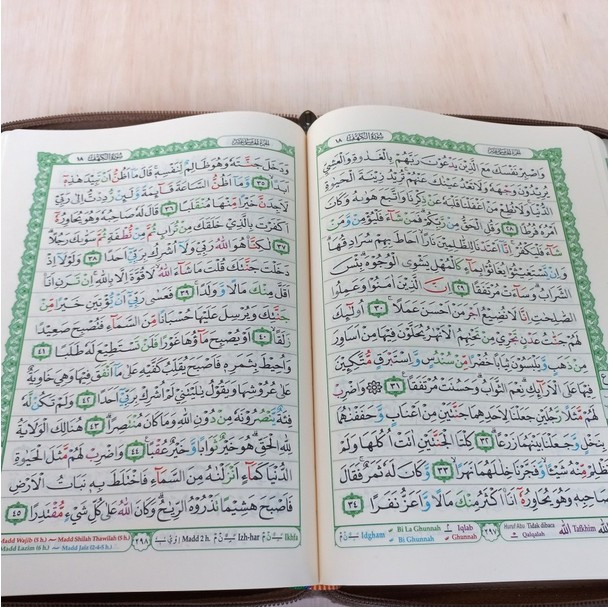 Al Quran Mushaf Tajwid A5 Diponegoro Al Quran Tajwid Non Terjemah Resleting