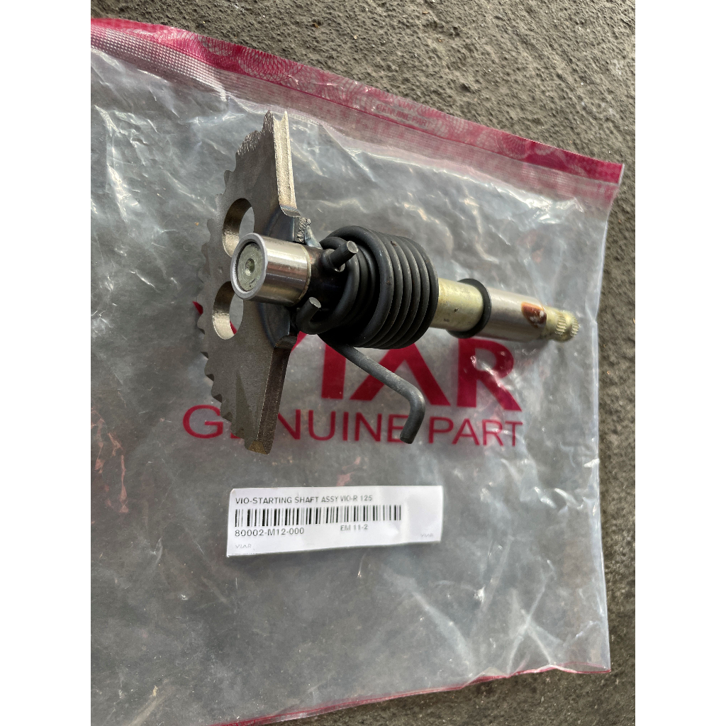 AS KICK STARTER VIAR VIOR 125 CC METIK ORIGINAL VIAR STARTING SHAFT ASSY VIOR [SBY]