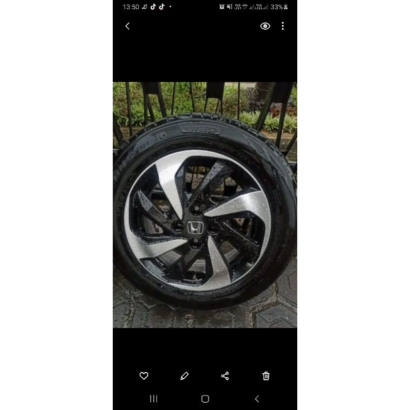 Velg dan Ban Ring 14 Brio RS ( 4 set)