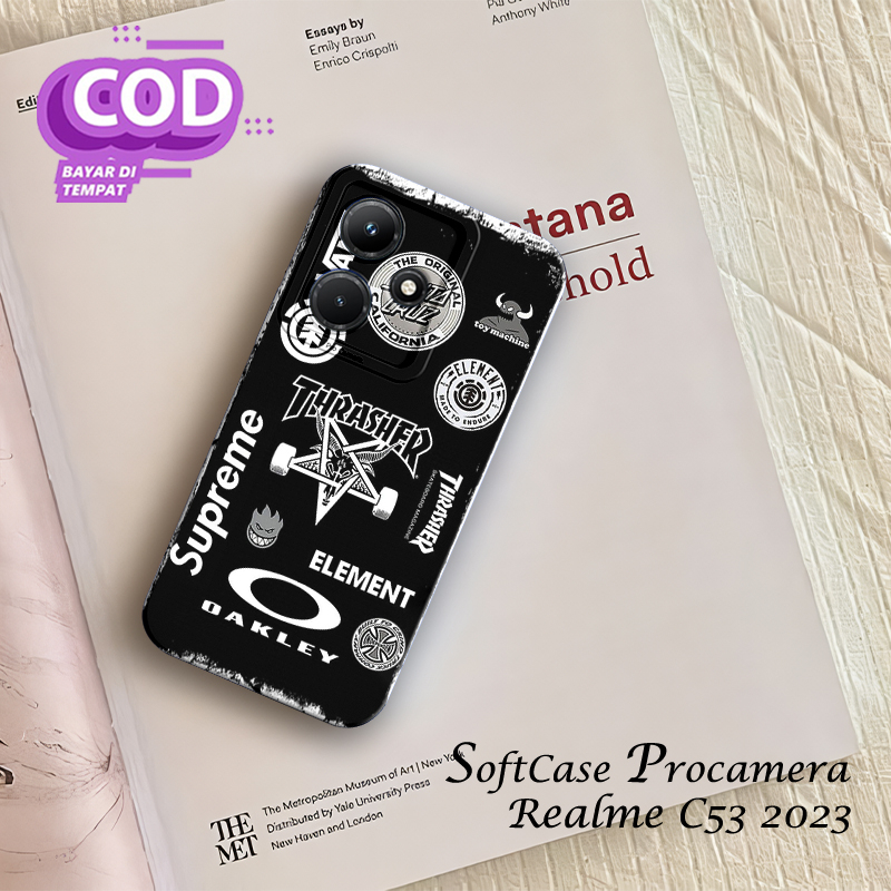 CASE REALME C53 - SOFTCASE PRO CAMERA REALME C53 - CASING REALME C53 TERBARU - CESING REALME C53 202