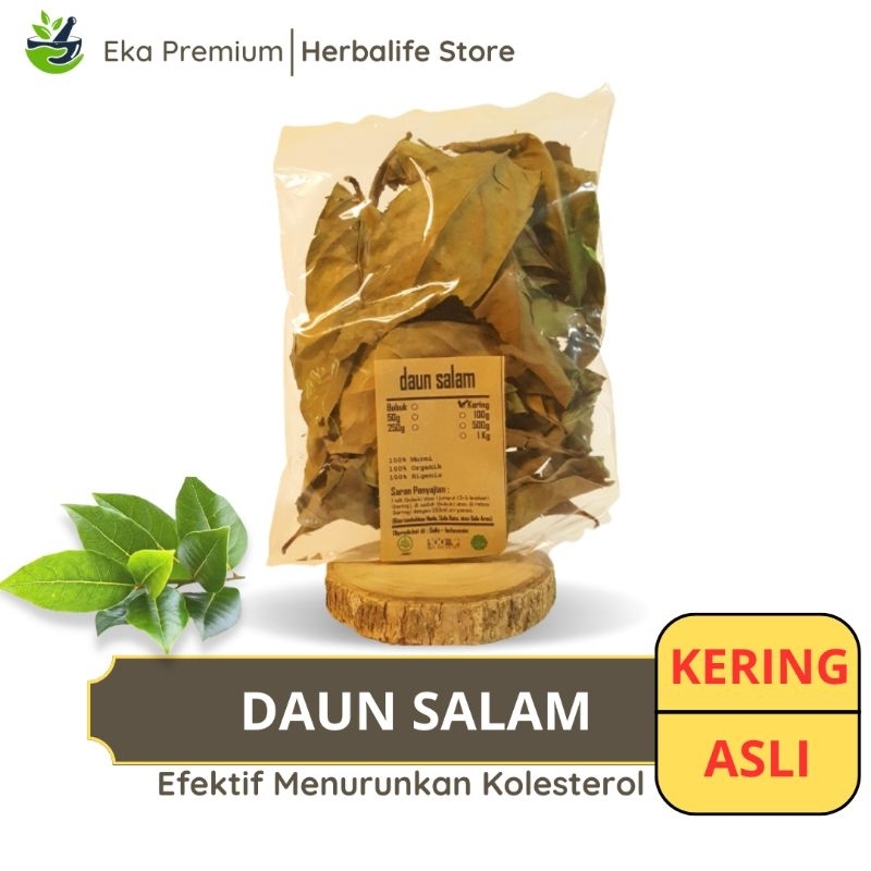 

DAUN SALAM KERING Asli Ramuan Rempah Herbal Murni Jamu Minuman Bumbu Bahan Dapur Masak Tradisional Simplisia Syzygium Polyanthum