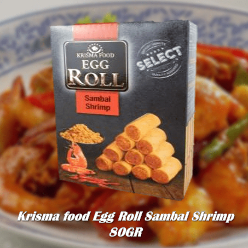 

Krisma food egg roll sambal shrimp 80GR