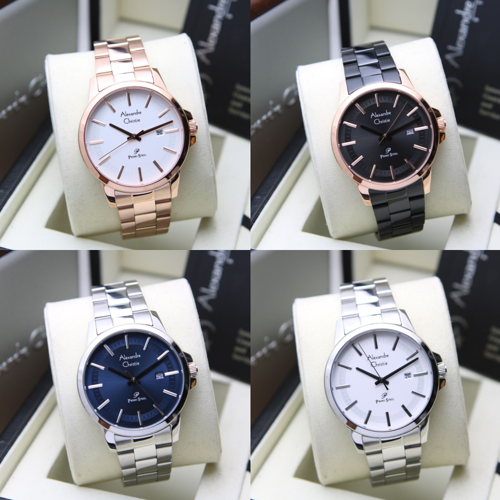 JAM TANGAN PRIA ALEXNDRE CHRISTIE AC 1034 AC1034 MDB SERIES ORIGINAL