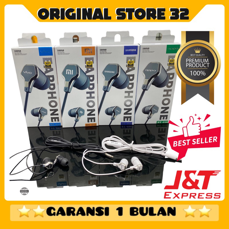 PROMO!!! HF/HEADSET BRANDED BT-010 SUPER BASS