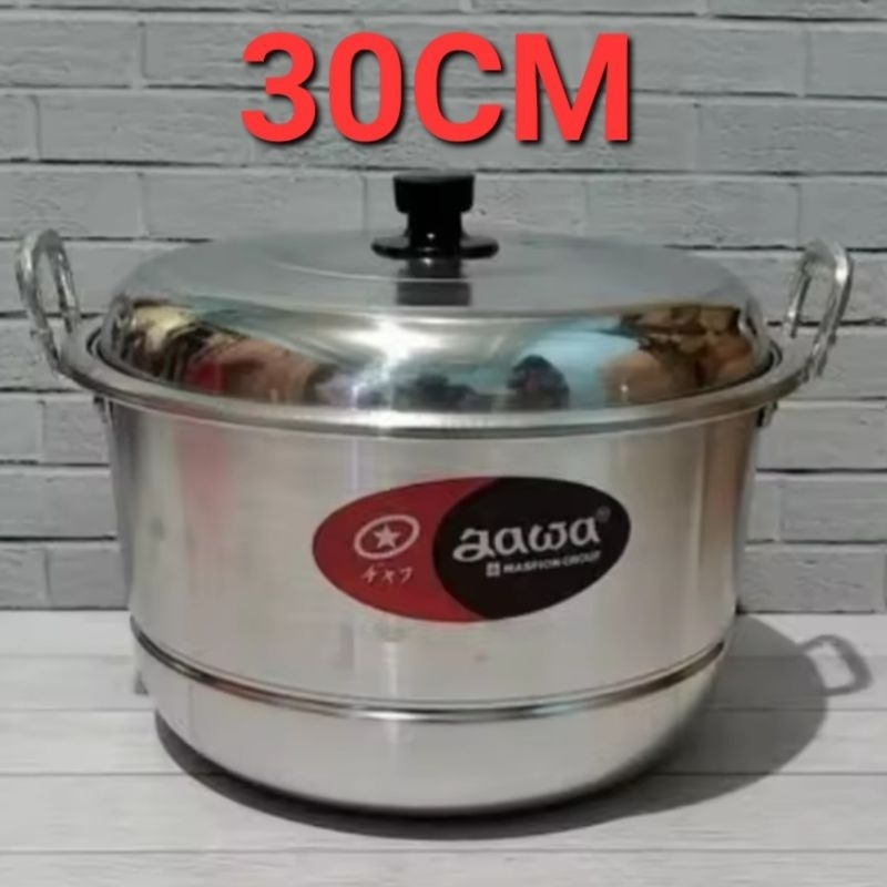 Panci langseng dandang kukusan steamer maspion jawa 30cm