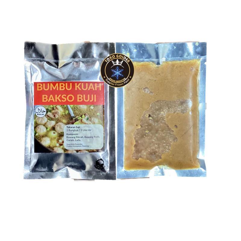 

bumbu kuah bakso premium bu ji / untuk 2 liter air