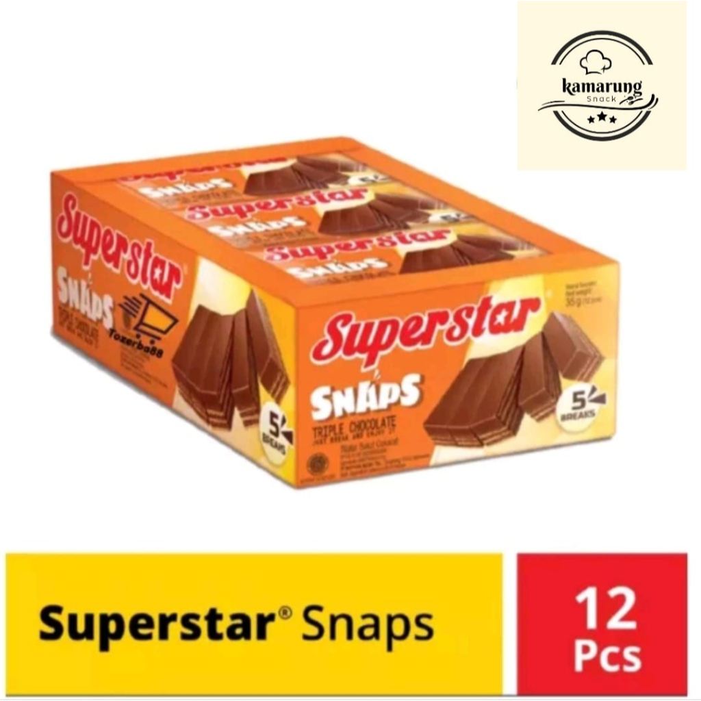 

SUPERSTAR SNAP ISI 12 BUNGKUS X 28 GR