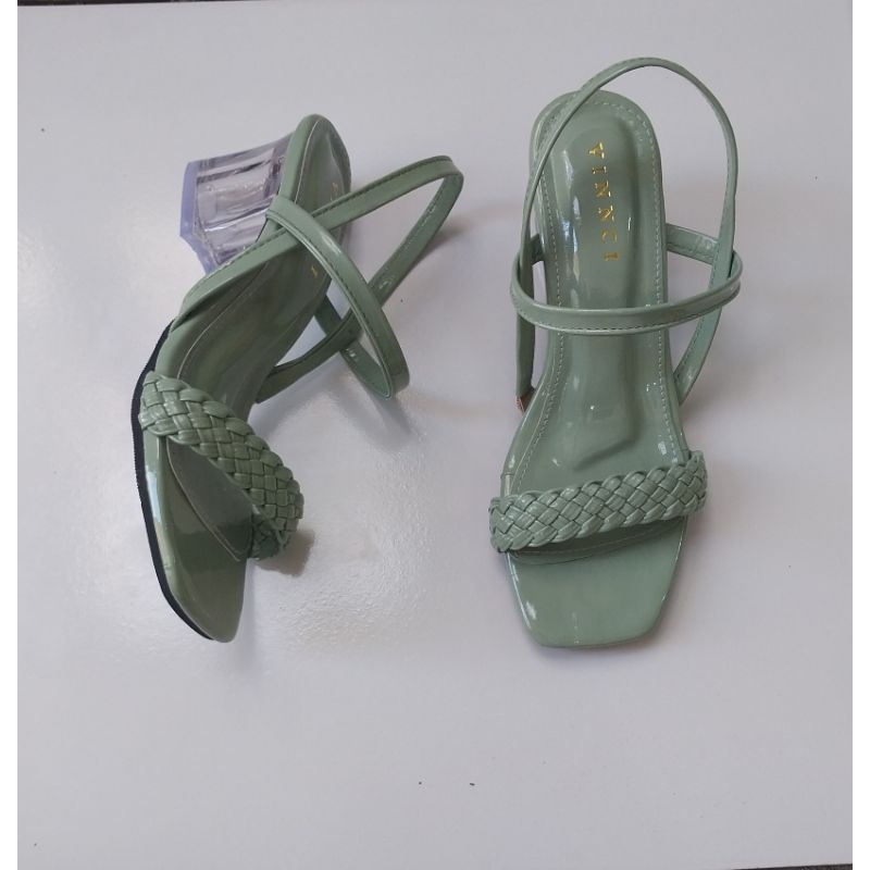 pesta kaca hak }3-5 cm(