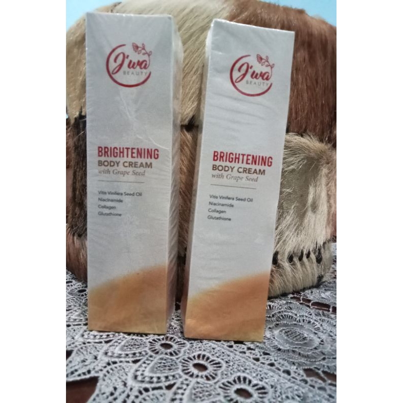 Jiwa Beauty 2pcs Body cream 120ml