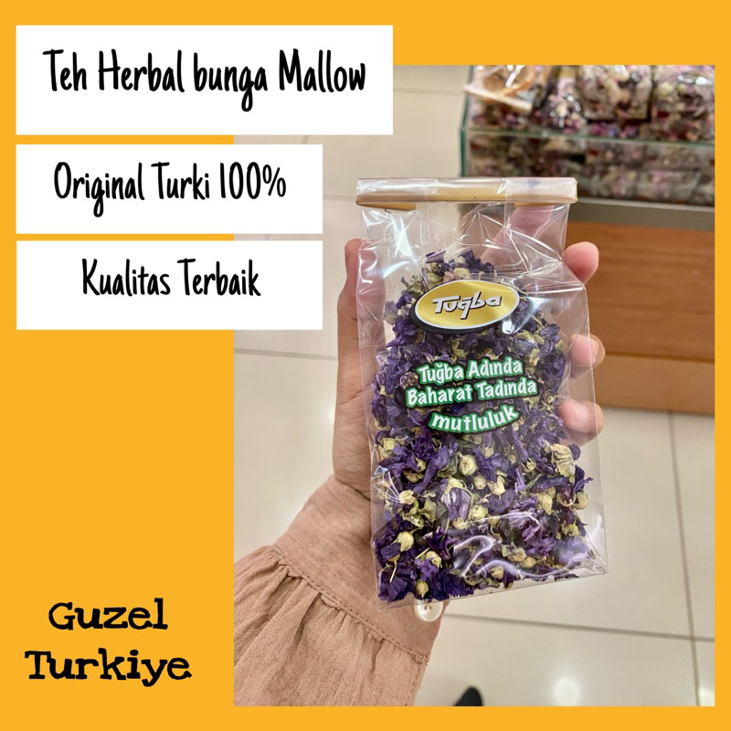 

Teh Herbal Teh Bunga Mallow ORIGINAL TURKI 100%