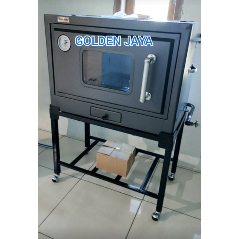 OVEN GAS LPG ELPIJI PEMANGGANG KUE ROTI CAKE PIZZA MURAH PK 80 X 44 GJ