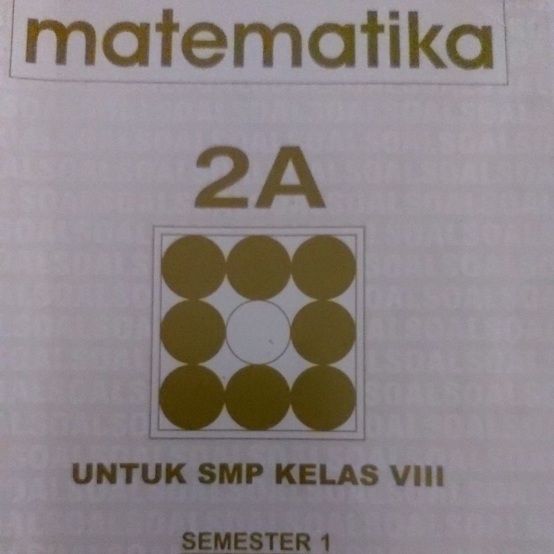 buku matematika kelas 8 sekolah
