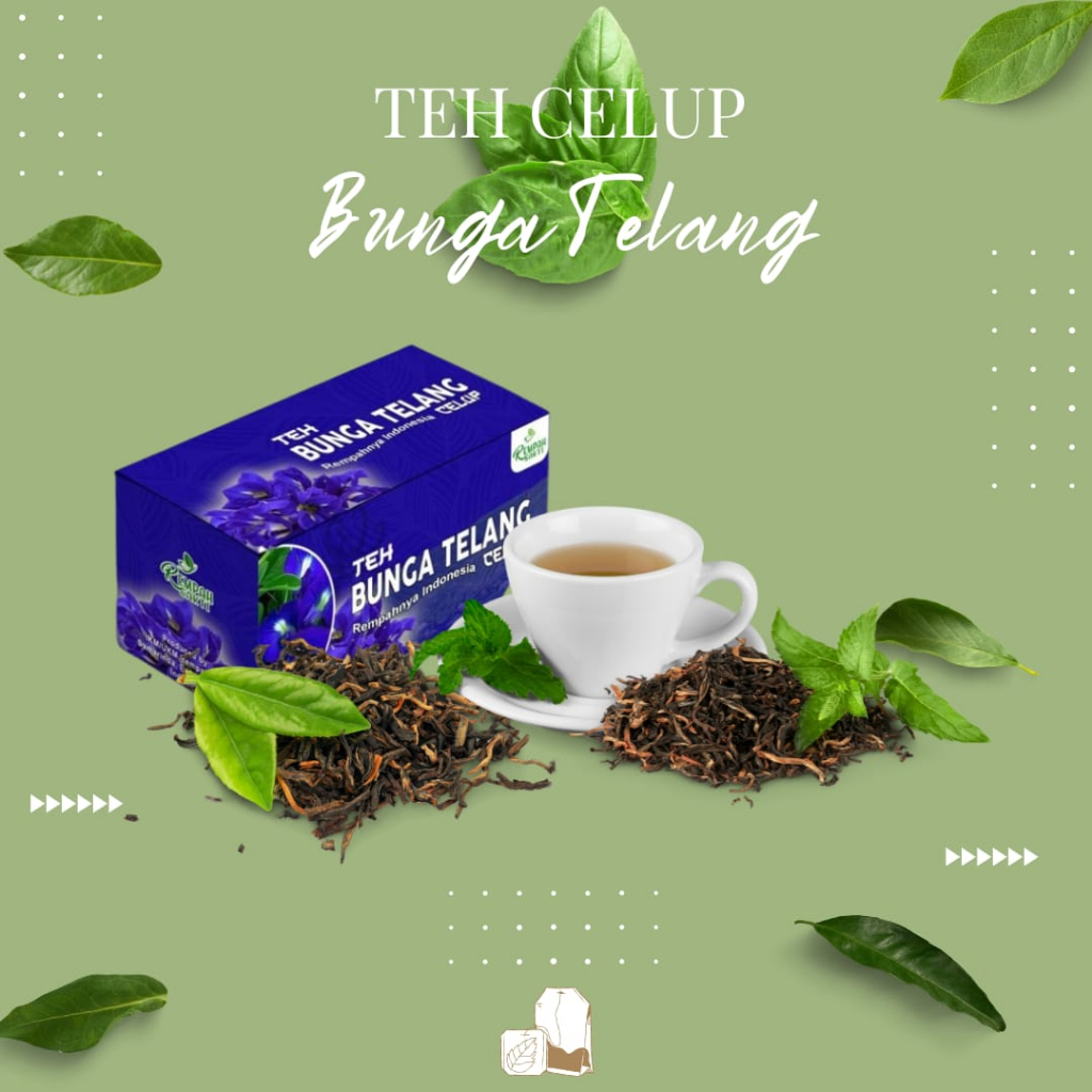 

Teh Bunga Telang Celup - Khas Kalimantan Timur