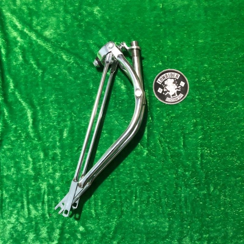 fork Springer Taiwan Sepeda Lowrider 20 Bend full Pipa