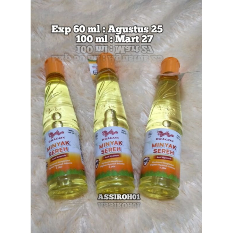 MINYAK SEREH CAP DRAGON