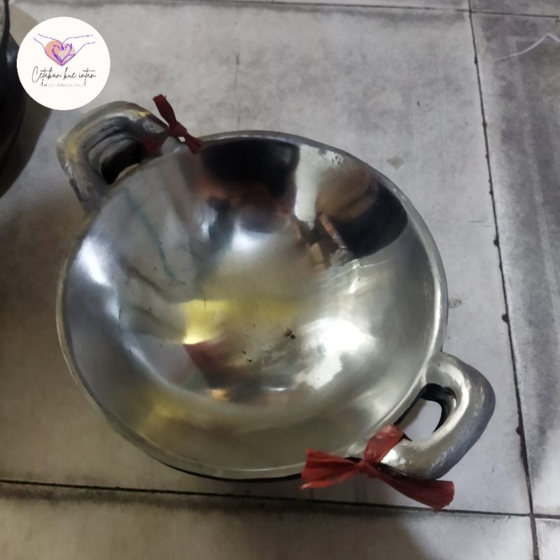 wajan kuali mini wajan serabi,cucur, kue ape serbaguna ukuran 16cm(kecil)