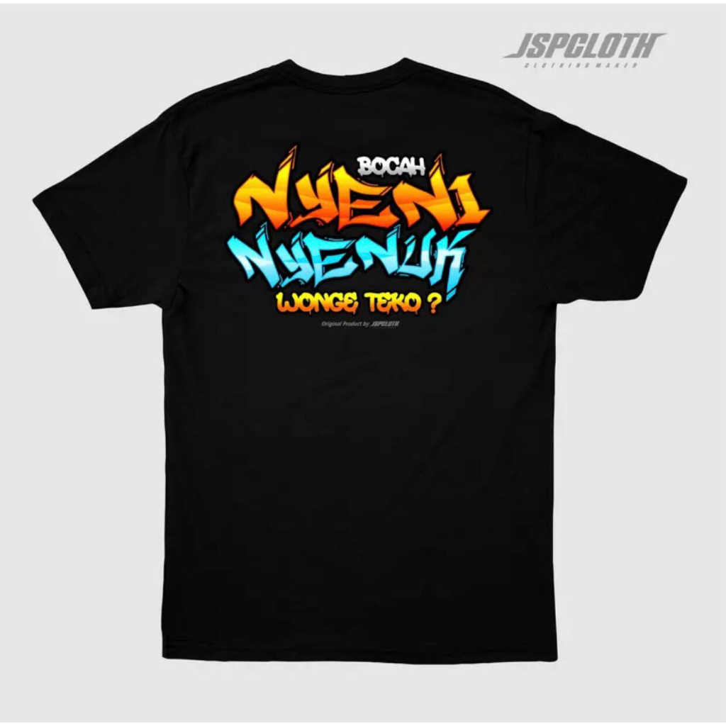 Kaos Bocah Nyeni Nyenuk / Kaos Distro pria / Kaos Pria