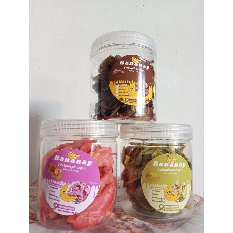 

BANANAY Keripik pisang lumer cemilan sehat cemilan viral