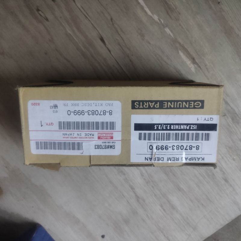 sepatu rem depan panther brake pad panther kanpas rem depan panther 2,3 2,5 pick up minibus ls lm ka