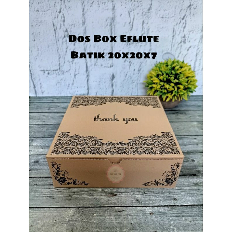 

Box Hampers Box Parcel Box Tart Efflute 20x20x7 Batik Efflute Thank You Non Laminasi / Kardus Nasi Coklat/Dos Efflute/Dus Coklat/Kardus Box/Dus Makanan/Dos Nasi/Dos Nasi Tebal/Dos nasi Motif/Dos hampers/Dus Parsel