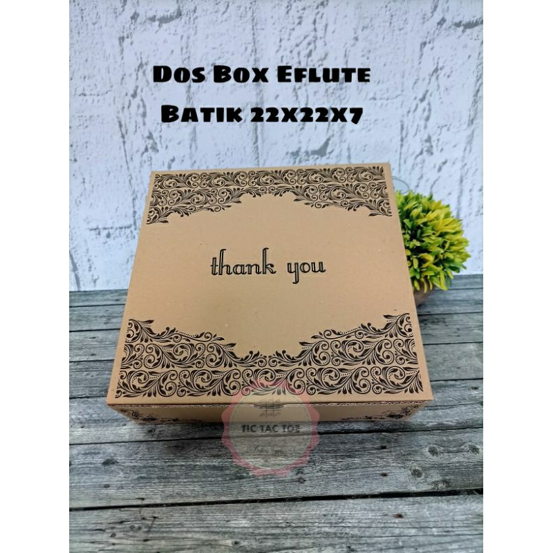 

Box Efflute Box Hampers Box Tart Box Parcel Ukuran 22x22x7 BatikThank You Non Laminasi / Kardus Nasi Coklat/Dos Nasi/Dos Parsel/Dos efflute/Dos Nasi/Dus Efflute/Dus Hampers/Dus Parsel Motif