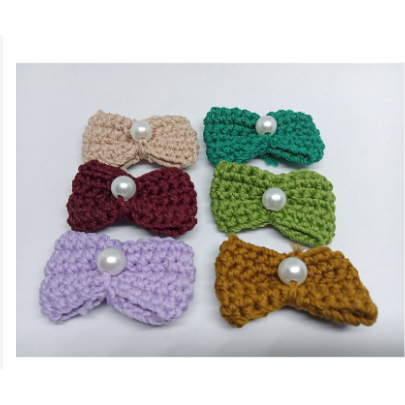 Bros pita Bros rajut Bros handmade Bros rajut dagu Bros pita rajut kecil xsafinapsumall