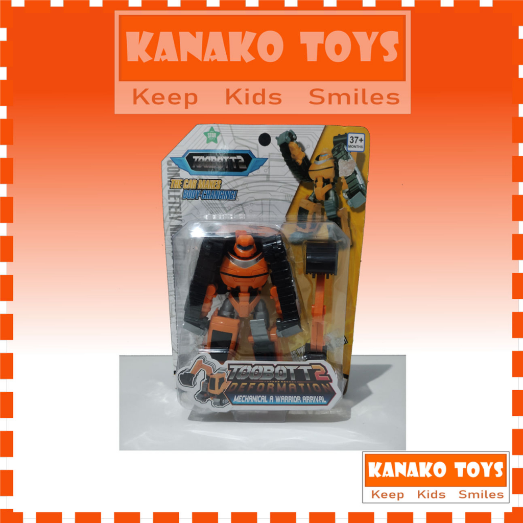 Mainan Toobott2 Deformation mainan anak robot