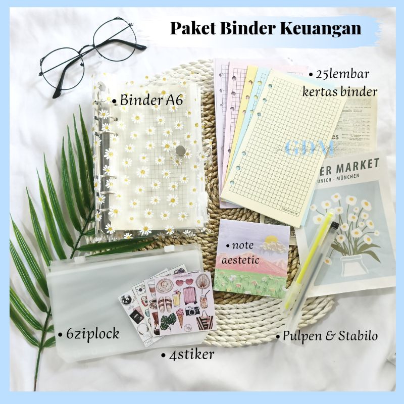 

Paket Binder Keuangan Lengkap Budgeting Pemula