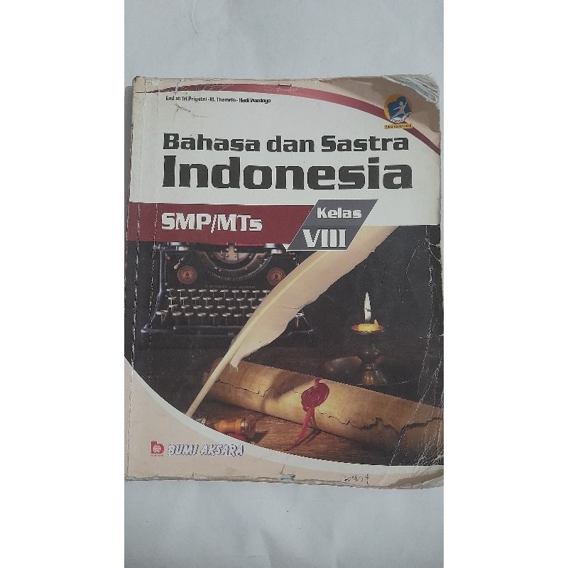 

Buku Bahasa Indonesia SMP Kelas 8 Bumi Aksara