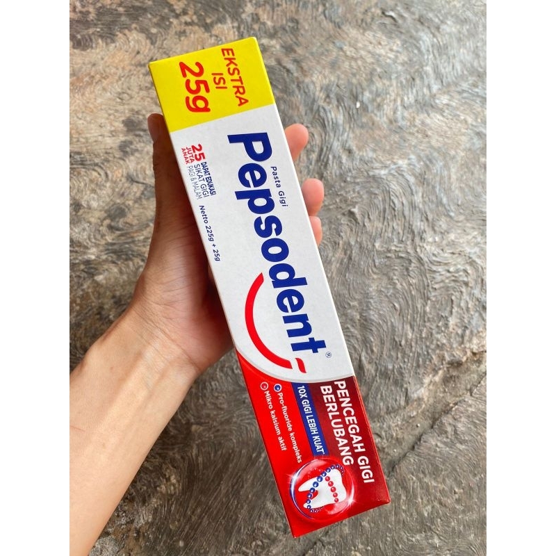 pepsodent pasta gigi 225gr