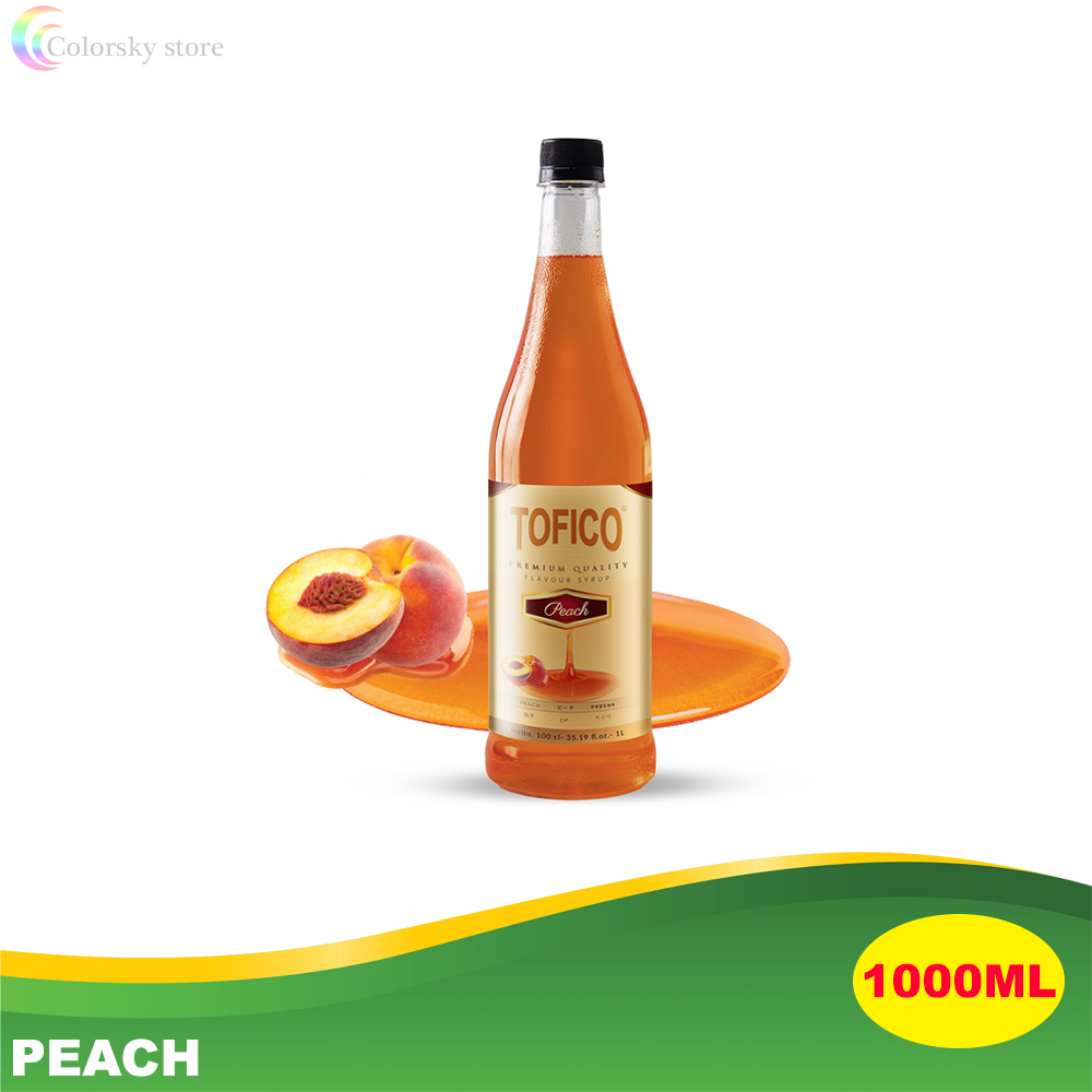 

TOFICO PEACH SYRUP 1000ML